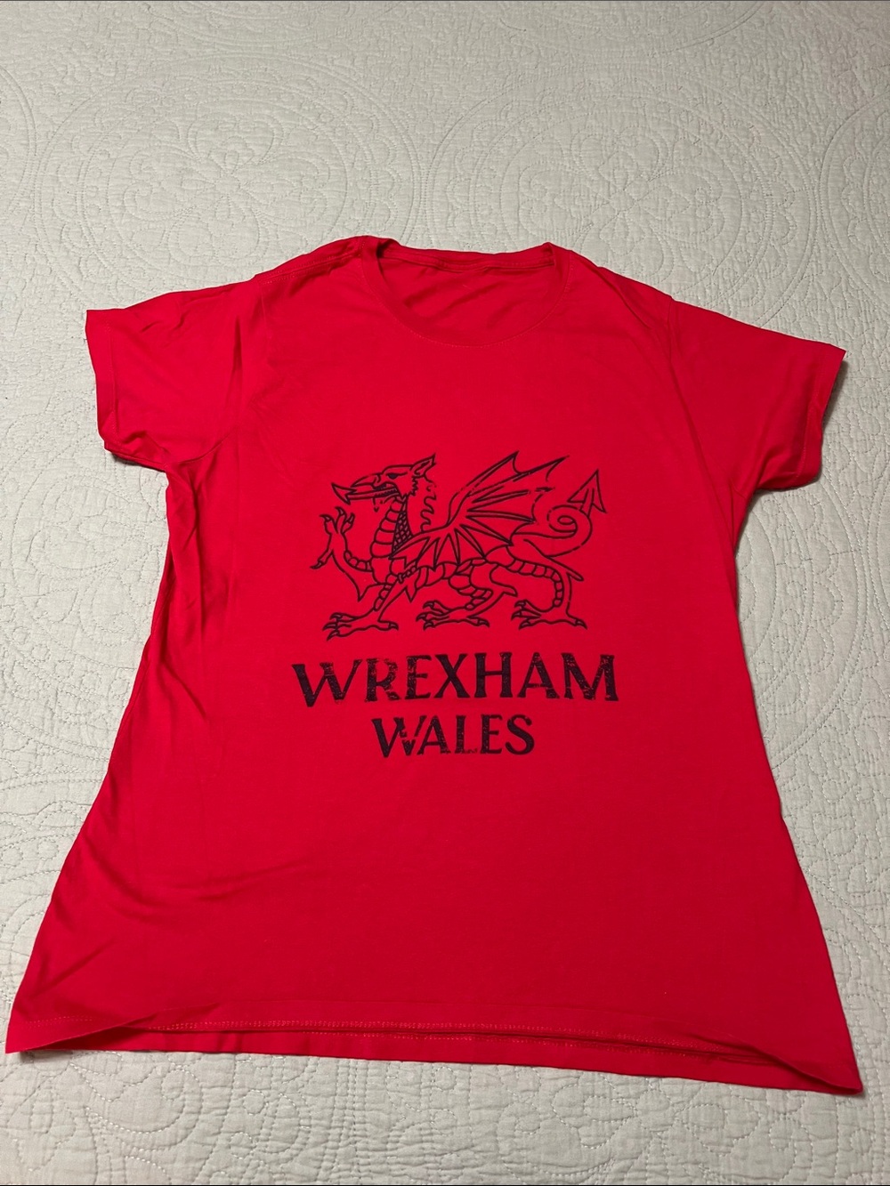 Wrexham Wales Red Graphic Tee